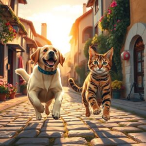 Calcetines y Bigotes: Una Amistad Inesperada
